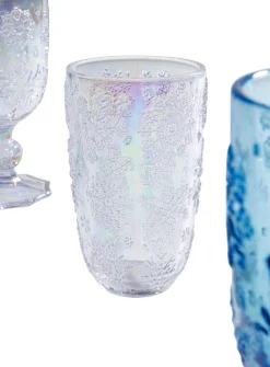 Wasserglas Ice Flowers Colore