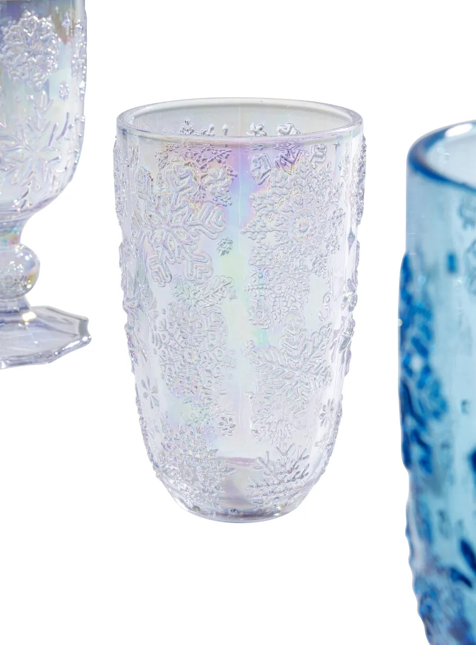 Wasserglas Ice Flowers Colore