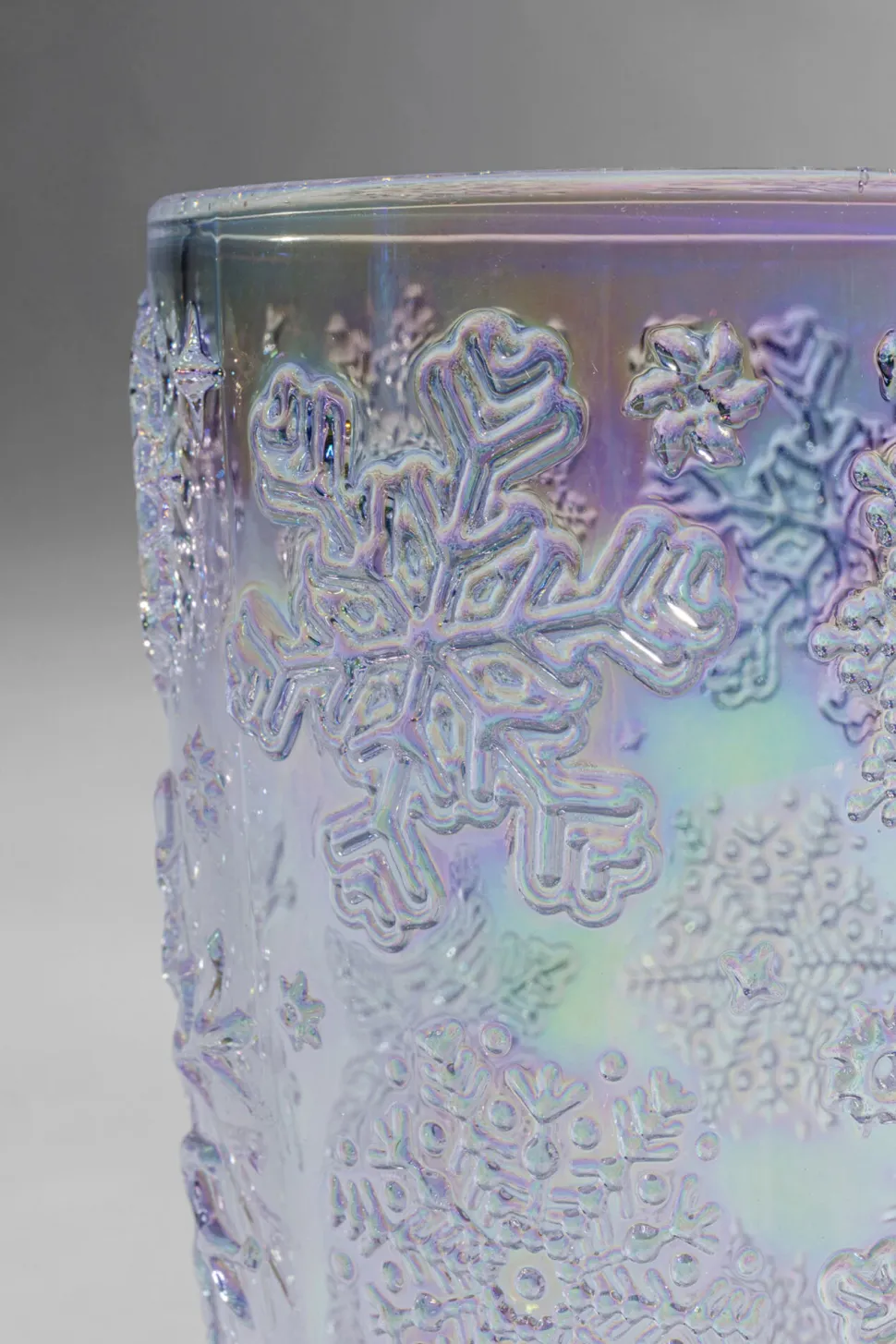 Wasserglas Ice Flowers Colore