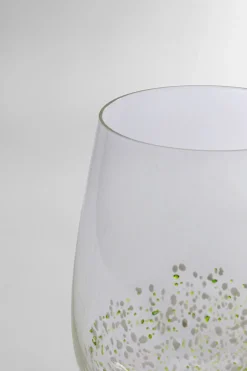 Weinglas Confetti Grün 24 cm