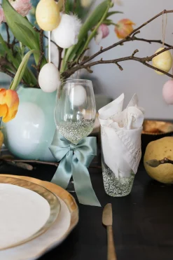 Weinglas Confetti Grün 24 cm