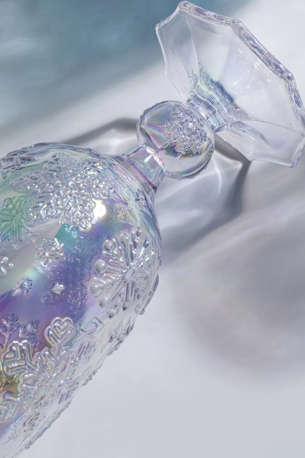 Weinglas Ice Flowers Colore