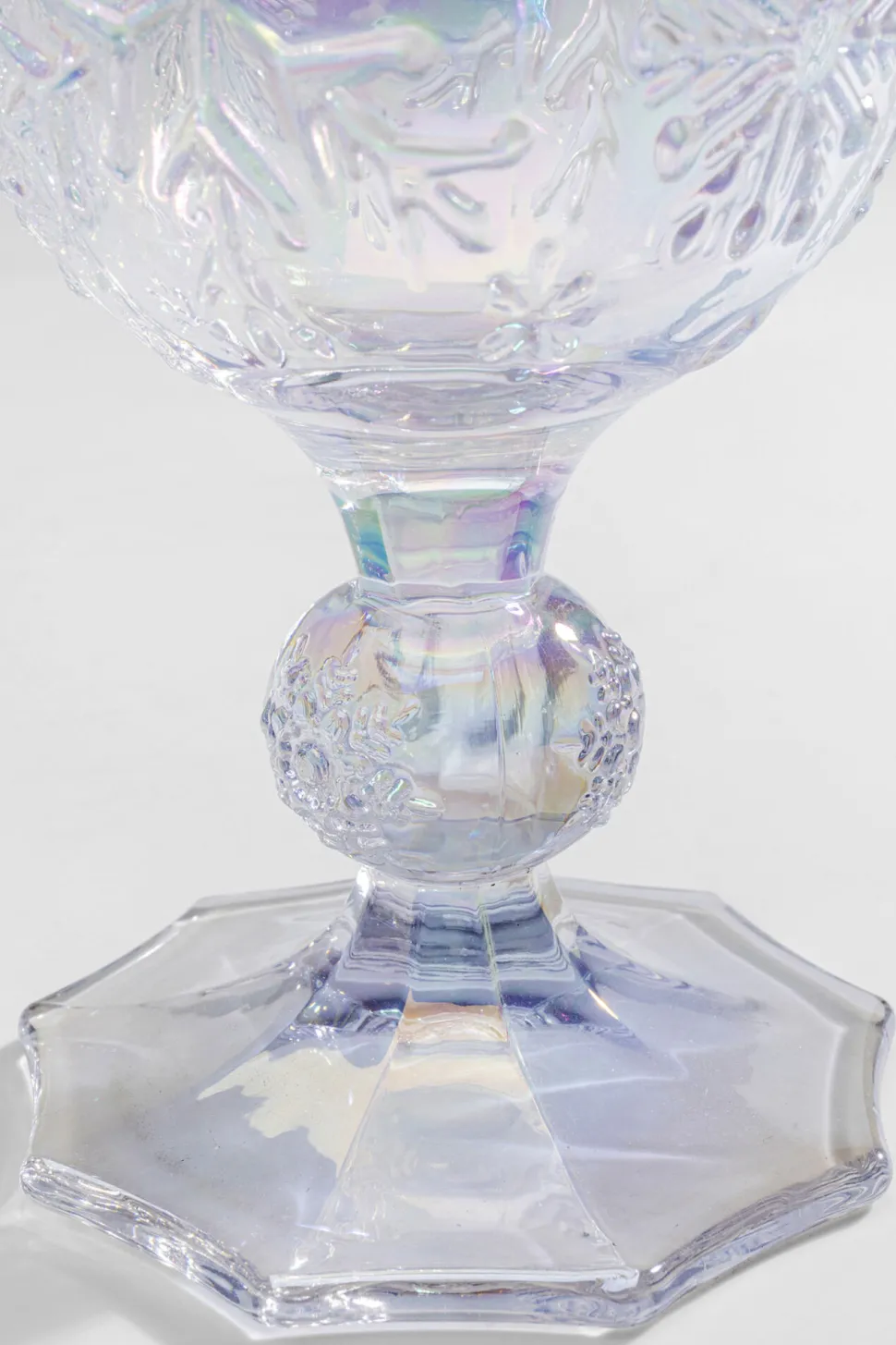 Weinglas Ice Flowers Colore