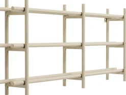 Weinregal Cape Town Greige 80x34cm