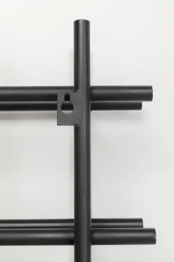 Weinregal Cape Town Schwarz 45x68cm