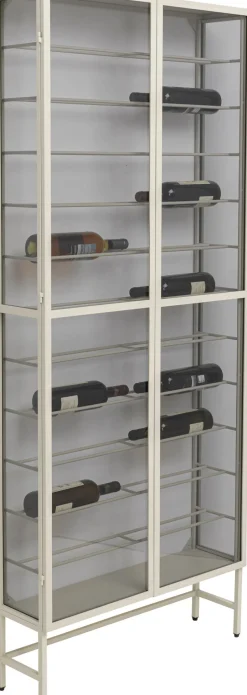 Weinregal Porto Greige 75x180cm