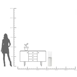 Windlicht Casablanca Alu 75cm